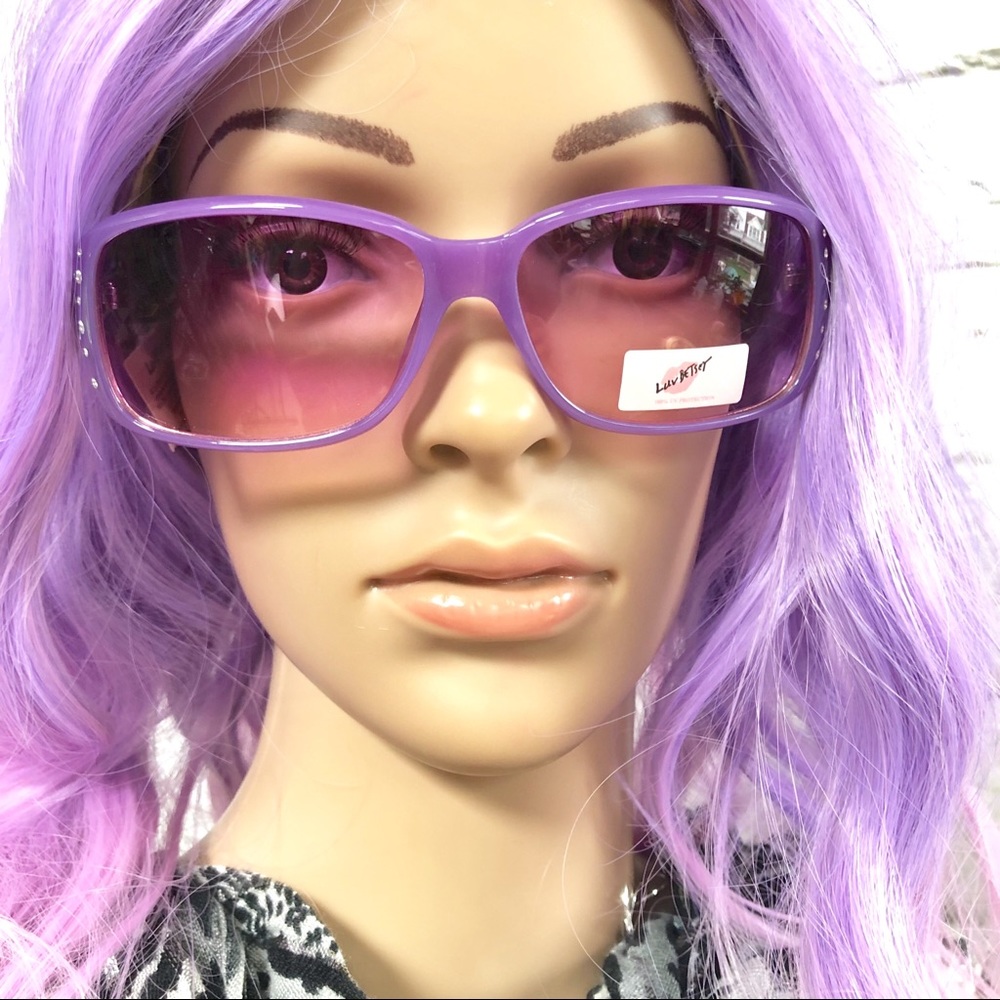 Luv Betsy Lavender & Crystal  Sunglasses💋
